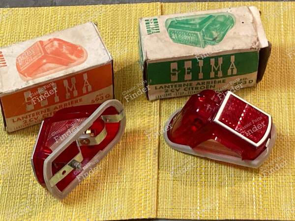 Zwei Seima-Rücklichter - CITROËN 2CV - 593- 3