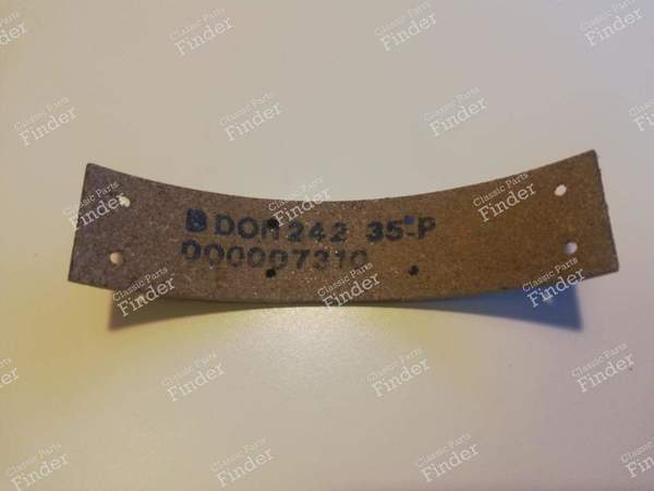 Set of rear brake linings - RENAULT 12 / Virage (R12) - 7701009940- 2