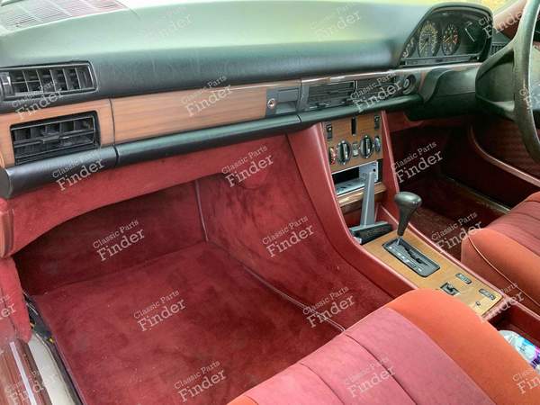Complete red interior - MERCEDES BENZ S (W126) - 7