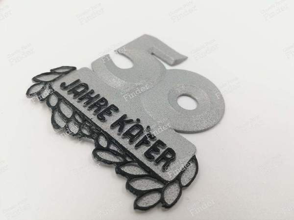 Emblem '50 Jahre Käfer - VOLKSWAGEN (VW) Käfer / Beetle / Coccinelle / Escarabajo - Equiv. 111853687- 4