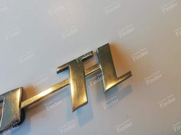 1600 TL trunk emblem - VOLKSWAGEN (VW) 1500 / 1600 (Typ 3) - 311653687A- 4