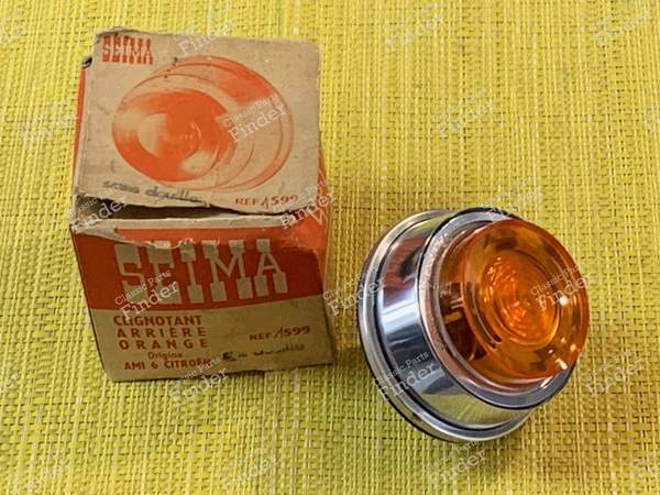 Orange blinkende "Joghurtbecher"-Rückleuchte - CITROËN Ami 6 / Dynam - 599- 0