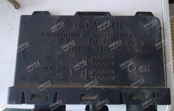 Preheating box for Renault - RENAULT Laguna I - 7700790579 / 02396- 0