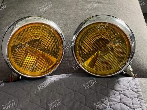 Yellow Cibié 'iode' fog lamps - ALPINE A110 - 0
