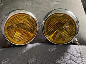 Yellow Cibié 'iode' fog lamps - ALPINE A110