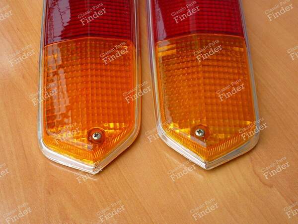 Pair of rear light lenses - Phase 1 - RENAULT 16 (R16) - 617- 3