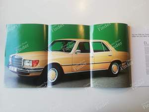 Brochure commerciale versions 6 cylindres - MERCEDES BENZ S (W116) - 1478/0001/1972- thumb-1
