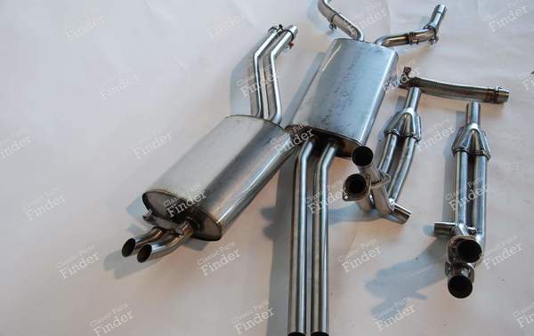 Complete stainless steel exhaust system for 500 SL - MERCEDES BENZ SL (R107) - 1