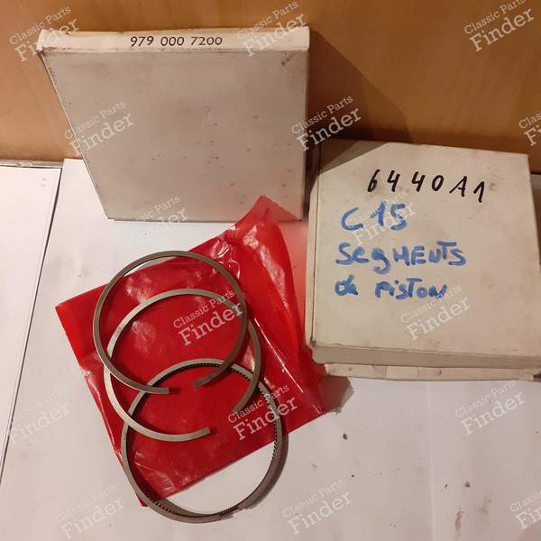 Set of piston rings - Citroën-Peugeot - CITROËN AX - 9790007200