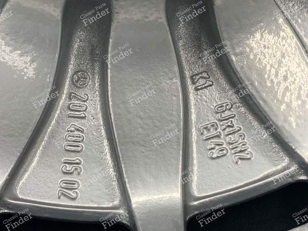 Jantes en alliage originales Mercedes W201 'Gullideckel' 6Jx15 ET49 - MERCEDES BENZ 190 (W201) - 20140012502- 7