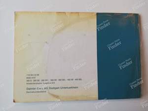 Owner's manual - S-Class in Dutch - MERCEDES BENZ S (W116) - A1165843496 / 65004797- thumb-7