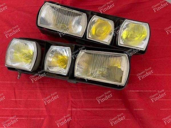 Kompletter Satz von 6 Scheinwerfern + Halterungen - CITROËN SM - 0