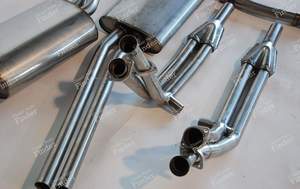Complete stainless steel exhaust system for 500 SL - MERCEDES BENZ SL (R107) - thumb-2