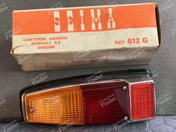 Left-hand chrome taillight - RENAULT 8 / 10 (R8 / R10) - 612- 0