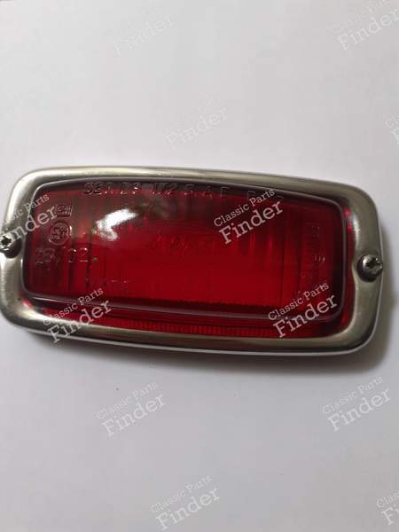 Red glass fire cabochon - TRIUMPH Herald / Courier - 7367- 0
