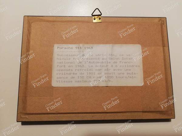 Œuvre d'art - 'Collage' - PORSCHE 911 / 912 (901) - 6