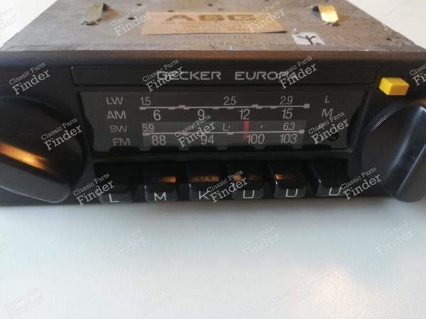 Autoradio Becker - MERCEDES BENZ SL (R107) - Europa 598- 2