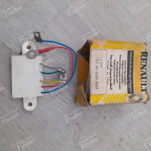 REGULATOR ALTERNATOR - Renault Verschiedenes - RENAULT 4 / 3 / F (R4) - 7701030605 ou 511022- 1