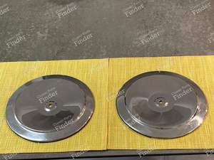 2 Verchromte Radzierblenden, Renault 8 , Renault 10 - RENAULT 8 / 10 (R8 / R10) - thumb-2