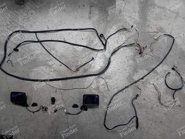 Mirrors + wiring harness - VOLKSWAGEN (VW) Golf II / Jetta - 191857502B (R) / 191857501B (L)- 1