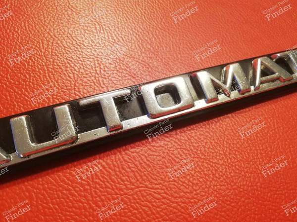 Automatic' monogram - BMW 3 (E21) - B2 BMW N113 19.0- 2