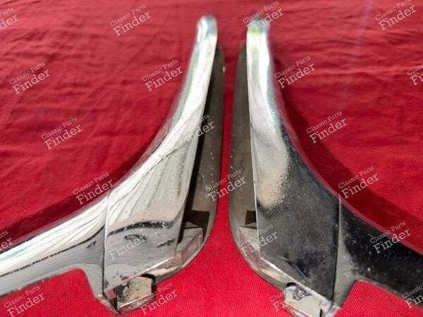 Pair of rear trunk compasses - Chrome version - CITROËN DS / ID - 4