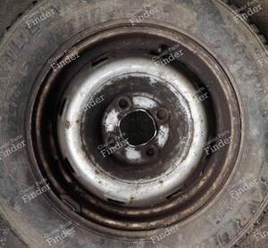 4 steel rims - RENAULT 9 / Alliance / Broadway / 11 / Encore (R9 / R11) - 9345- thumb-5