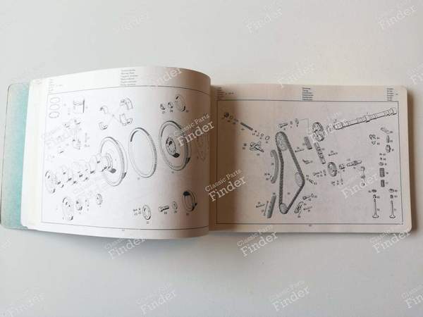 Spare parts manual - 'Catalog A' 1968 - MERCEDES BENZ /8 (W114 / W115) - 12140 - 40000 - 12.67- 3