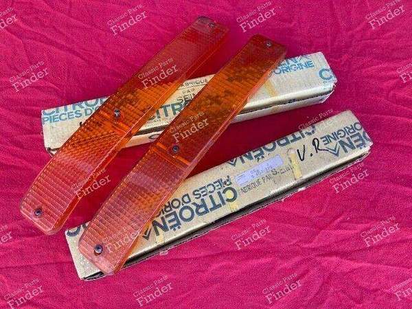 Paar Rückstrahler Blinklicht Nachtlicht vorne Exportmodell - CITROËN SM - 435D / 5407379- 2