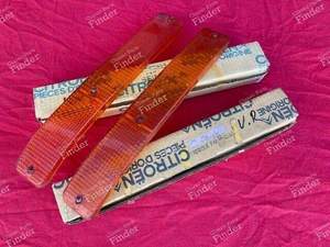 Paar Rückstrahler Blinklicht Nachtlicht vorne Exportmodell - CITROËN SM - 435D / 5407379- thumb-2