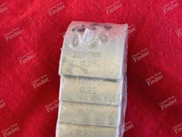 Jeu de coussinets de bielle cote 0,25 - RENAULT Dauphine / Ondine - 7100200 / 0,25- 2