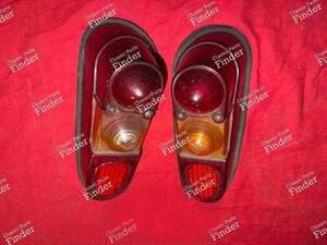Ein Paar Rücklicht-Cabochons - RENAULT 4 / 3 / F (R4)