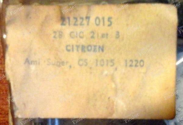 Vergasertasche Solex 28 CIC 2 & 3 - CITROËN Ami 8 / Super - 21227015- 2