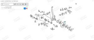 VORDERRADNABENLAGER - MERCEDES BENZ S (W116) - A1163341701- thumb-7