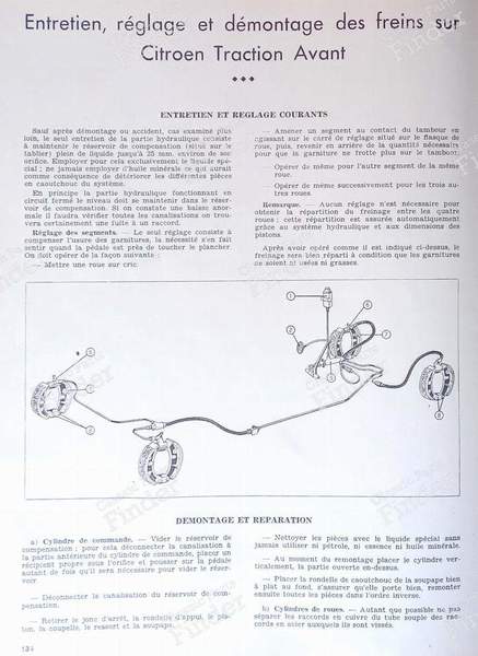 SERVICE 1939 technical review - CITROËN Traction Avant (7 / 11 / 15) - 05/1939- 2