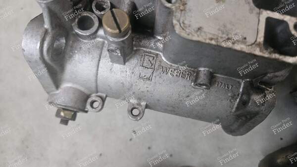Ensemble de deux carburateurs Weber 40 DCOE pour moteur de 1 300 cm³ - RENAULT 8 / 10 (R8 / R10) - 1