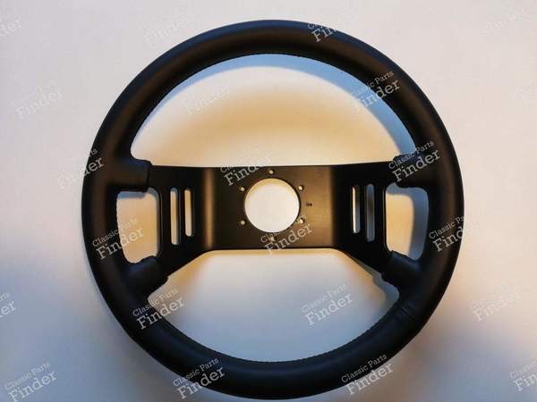 Superb leather sports steering wheel - RENAULT Fuego - 7704001818- 2
