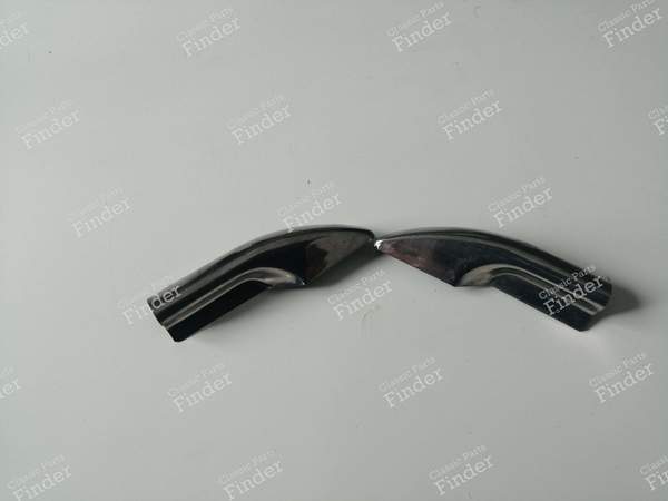 Paar Endstücke verchromt - CITROËN CX - 0