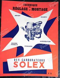 Notices Solex : N°16 - CITROËN Traction Avant (7 / 11 / 15)