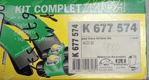 Kit freins arrière Audi 80 1,9TD, 1,9TDi, 2,0E - AUDI Coupé/Cabriolet (B3) - 677574- thumb-4