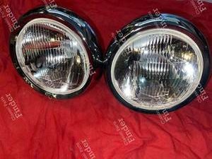 Pair of code Europe headlamps - PEUGEOT 403