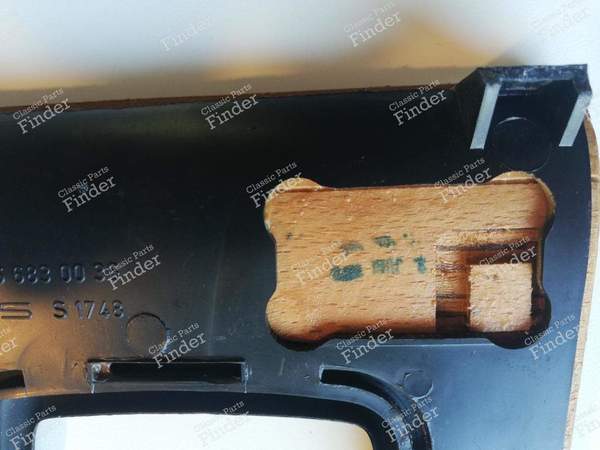 Zebrano gearshift console - MERCEDES BENZ S (W116) - S1748 / 1166830636 / 1152670297- 9