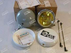 Long range Cibié Oscars, Alpine A 110, R8 Gordini - RENAULT 8 / 10 (R8 / R10) - 14508- thumb-2