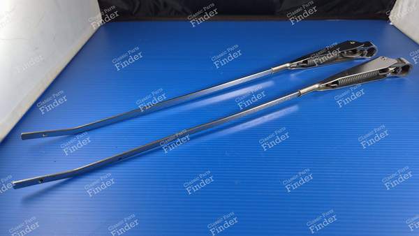 Pair of stainless steel wiper arms SEV MARCHAL original parts - RENAULT 16 (R16) - 3