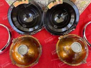 Pair of asymmetrical dipped headlights - up to 1967 - CITROËN DS / ID - ABTP 530- thumb-9