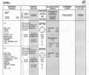 1 set of rings for 4 cylinders, bore 84.8mm - OPEL Manta (B) - 06-306000-00- thumb-3