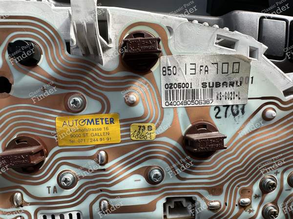 GT version meter - SUBARU Impreza - 2