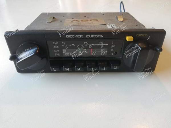 Autoradio Becker - MERCEDES BENZ SL (R107) - Europa 598- 0