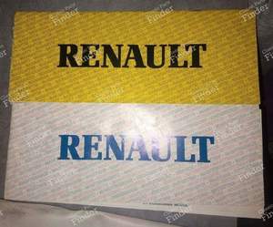 Pochette avec manuel d'utilisation - RENAULT Espace I - 60 25 070 618 - NE 492 ?- thumb-1