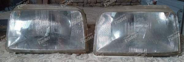 Optiques de phare pour Renault Super 5 et Express - RENAULT 5 (Supercinq) / Express / Rapid (R5) - 7700761345 (D) / 7700761343 (G)- 0